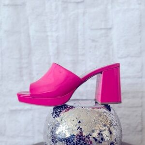 Worthington Pink Modern Block Heels, in Women’s Size 7